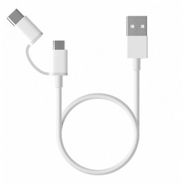 Xiaomi SJV4083TY cable USB 0,3 m USB 2.0 USB A Micro-USB B Blanco