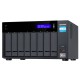 QNAP TVS-872X-I3-8G servidor de almacenamiento NAS Torre Ethernet Negro i3-8100T
