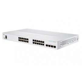 Cisco CBS350-24T-4G-EU switch Gestionado L2/L3 Gigabit Ethernet (10/100/1000) Plata