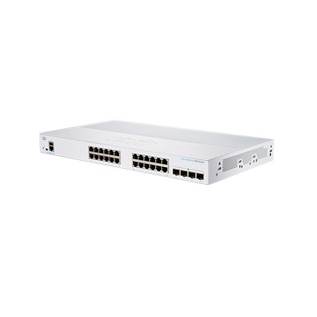 Cisco CBS350-24T-4G-EU switch Gestionado L2/L3 Gigabit Ethernet (10/100/1000) Plata