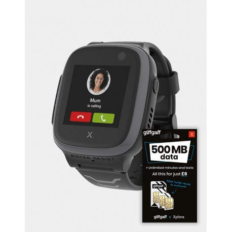 Xplora X5 Play 3,56 cm (1.4'') TFT 4G Negro GPS (satélite) - 7090048400583