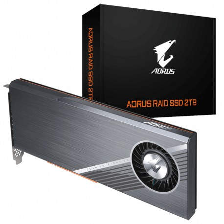 Gigabyte AORUS RAID SSD 2TB 2000 GB PCI Express 3.0 3D TLC NVMe - GP-ASACNE2200TTTDA