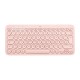 Logitech K380 For Mac teclado Bluetooth QWERTY Español Rosa - 920-010400