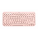 Logitech K380 For Mac teclado Bluetooth QWERTY Español Rosa - 920-010400