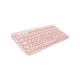 Logitech K380 For Mac teclado Bluetooth QWERTY Español Rosa - 920-010400