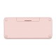 Logitech K380 For Mac teclado Bluetooth QWERTY Español Rosa - 920-010400