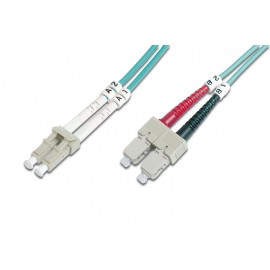 Digitus DK-2532-05/3 cable de fibra optica 5 m LC SC Azul