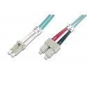 Digitus DK-2532-05/3 cable de fibra optica 5 m LC SC Azul