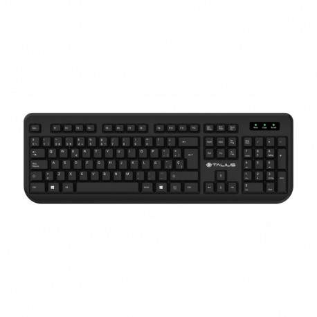 TALIUS KB502 teclado USB QWERTY Inglés Negro