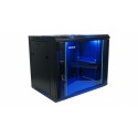 Phasak PHO 2109 armario rack 9U Bastidor de pared Negro