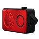 Aiwa R-190RD radio Portátil Analógica Negro, Rojo