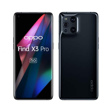OPPO Find X3 Pro 17 cm (6.7'') SIM doble ColorOS 11.2 5G USB Tipo C 12 GB 256 GB 4500 mAh Negro 5991348