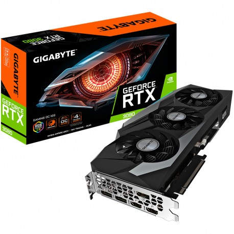 Gigabyte GeForce RTX 3080 GAMING OC 10G (rev. 2.0) NVIDIA 10 GB GDDR6X - GV-N3080GAMING OC-10GD 2.0