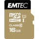 Emtec microSD Class10 Gold+ 16GB memoria flash MicroSDHC Clase 10 - ECMSDM16GHC10GP