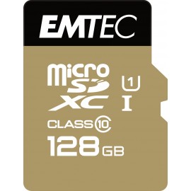 Emtec microSD Class10 Gold+ 128GB memoria flash MicroSDXC Clase 10 - ECMSDM128GXC10GP