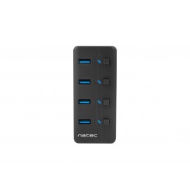 NATEC MANTIS USB 2.0 Type-B 5000 Mbit/s Negro - nhu-1557