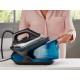 Rowenta VR832 2600 W 1,7 L Suela Microsteam 400 Láser Negro, Azul