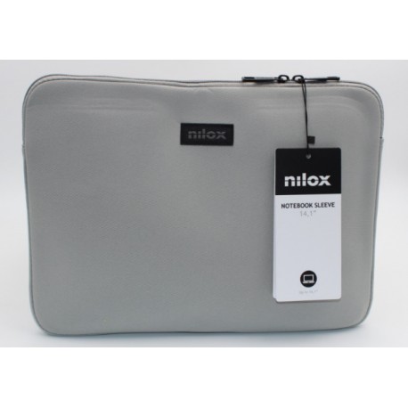 Nilox Sleeve para portátil de 14,1'' - Gris - nxf1402