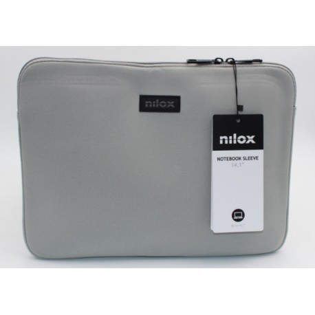 Nilox Sleeve para portátil de 14,1'' - Gris - nxf1402