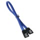 BitFenix SATA 6Gb/s, 0.3m 0.3m Azul cable de SATA - BFA-MSC-SATA330BK-RP