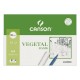 Canson Vegetal Basik Arte de papel 12 hojas - c200407621