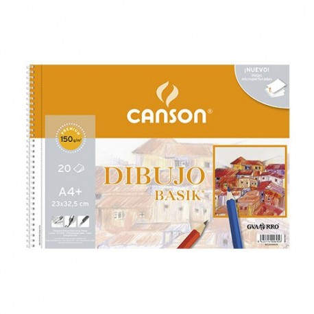 Canson Dibujo Basik Arte de papel 20 hojas - c200400695