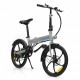 smartGyro Ebike Crosscity Negro, Plata 50,8 cm (20'') Litio - sg27-166