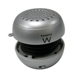 Ewent eBubble Mono portable speaker 3W Plata - EW3531