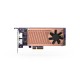 QNAP QM2-2P2G2T adaptador y tarjeta de red Interno Ethernet 2500 Mbit/s