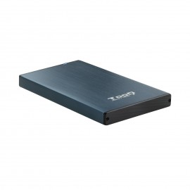 TooQ TQE-2527PB caja para disco duro externo Caja de disco duro (HDD) Negro, Marina 2.5''