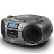 Aiwa BBTC-550MG Reproductor de CD portátil Negro, Plata