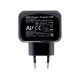 AISENS Cargador USB 17W 5V/3.4A, 2xUSB Con Control AI, Negro - A110-0440