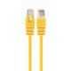 Gembird PP6U-0.25M/Y cable de red Amarillo 0,25 m Cat6 U/UTP (UTP)