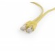 Gembird PP6U-0.25M/Y cable de red Amarillo 0,25 m Cat6 U/UTP (UTP)