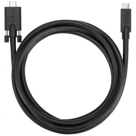 Targus ACC1122GLX cable USB 1,8 m USB 3.2 Gen 1 (3.1 Gen 1) USB C Negro