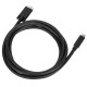 Targus ACC1122GLX cable USB 1,8 m USB 3.2 Gen 1 (3.1 Gen 1) USB C Negro