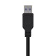AISENS Cable USB 3.0, Tipo A/M-A/M, Negro, 2.0m - A105-0447