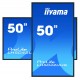 iiyama LH5042UHS-B3 pantalla de señalización Pizarra de caballete digital 125,7 cm (49.5'') VA 4K Ultra HD Negro Android 8.0