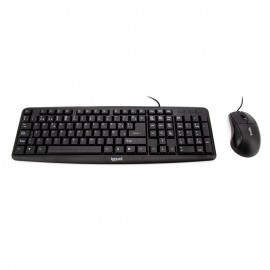iggual COM-CK-BASIC teclado USB QWERTY Español Negro - IGG316795