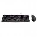 iggual COM-CK-BASIC teclado USB QWERTY Español Negro - IGG316795