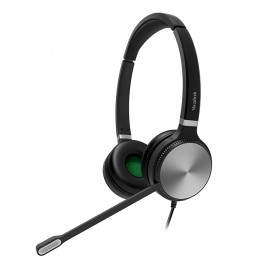 Yealink YHS36 Auriculares Diadema Negro, Plata