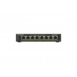 Netgear GS308EP Gestionado L2/L3 Gigabit Ethernet (10/100/1000) Energía sobre Ethernet (PoE) Negro
