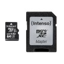 Intenso 3433490 memoria flash 64 GB MicroSDXC Clase 10 UHS