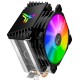 Jonsbo CR-1200 ventilador de PC Procesador Enfriador 9,2 cm 1 pieza(s) Negro