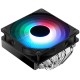 Jonsbo CR-701 Color ventilador de PC Procesador Disipador térmico 12 cm Negro 1 pieza(s)