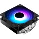 Jonsbo CR-701 Color ventilador de PC Procesador Disipador térmico 12 cm Negro 1 pieza(s)