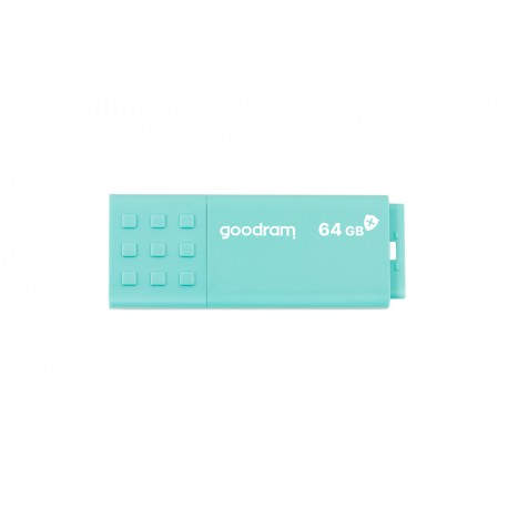 Goodram UME3 unidad flash USB 64 GB USB tipo A 3.0 Turquesa - ume3-0640crr11