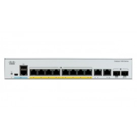 Cisco Catalyst C1000-8P-E-2G-L switch Gestionado L2 Gigabit Ethernet (10/100/1000) Gris Energía sobre Ethernet (PoE)