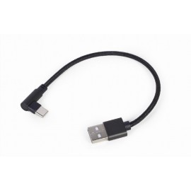 Gembird CC-USB2-AMCML-0.2M cable USB 0,2 m USB 2.0 USB A USB C Negro