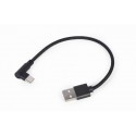 Gembird CC-USB2-AMCML-0.2M cable USB 0,2 m USB 2.0 USB A USB C Negro